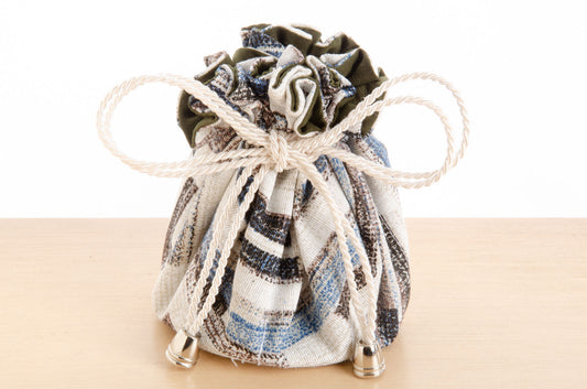 Rayas azul chocolate